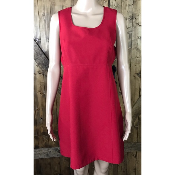 BP Red Polyester Sheath Dress. Size XL - Picture 3 of 5